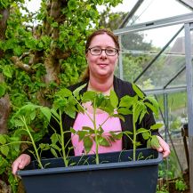 Antje Aiple, Gewinnerin im Ideenwettbewerb "Hannovers cleverste Energiesparer:innen"